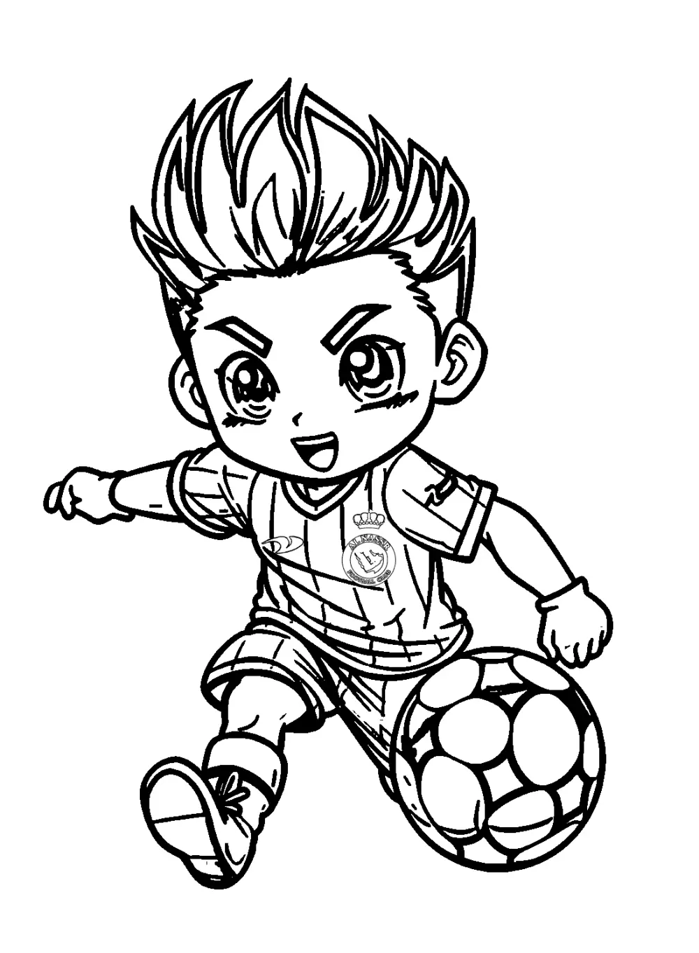 Tranh tô màu Ronaldo là công cụ học tập sáng tạo