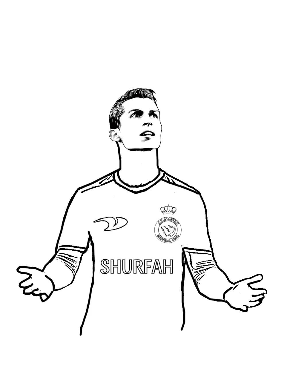 Tranh tô màu Ronaldo tăng hứng thú với bóng đá
