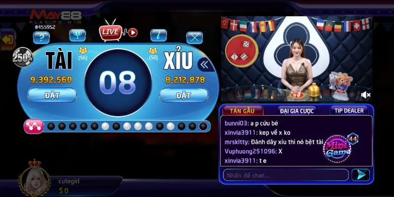 Sòng bài May88 - Đẳng cấp Casino châu Á với tỷ lệ thưởng hấp dẫn 