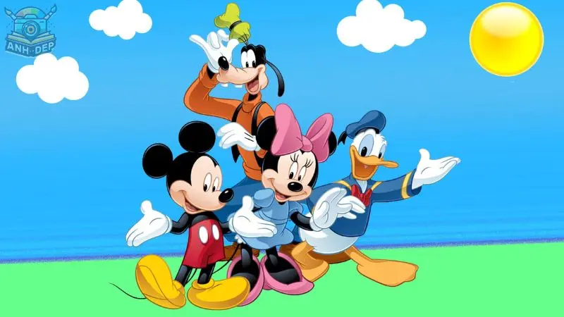 Thư viện 500+ tranh tô màu Mickey đáng yêu và vui nhộn