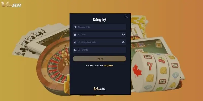 Hướng dẫn đăng ký thành viên tại Vin88 Hướng dẫn đăng ký thành viên tại Vin88