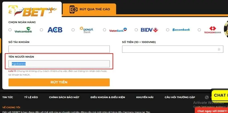 Hướng dẫn rút tiền Debet một cách dễ dàng, bảo mật và hiệu quả Hướng dẫn rút tiền Debet một cách dễ dàng, bảo mật và hiệu quả