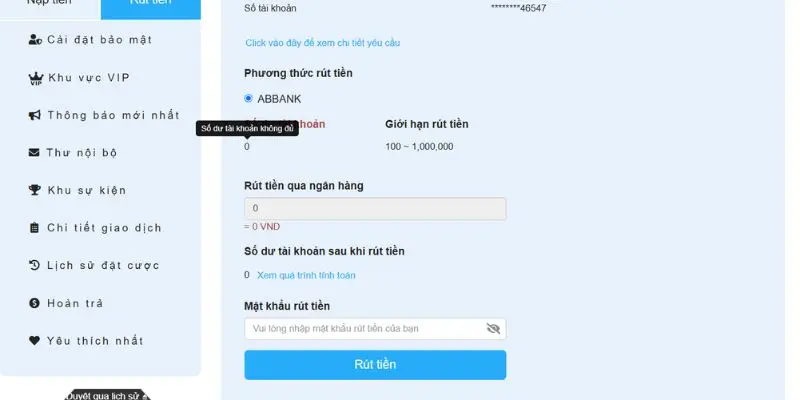 Cách tìm đúng mục rút tiền trên giao diện nhà cái WW88 Cách tìm đúng mục rút tiền trên giao diện nhà cái WW88