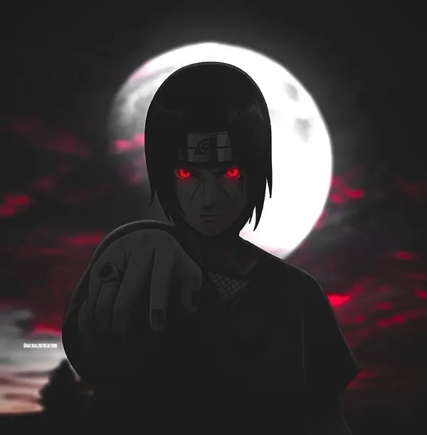 Khẳng định cá tính với hình xăm sharingan itachi độc đáo