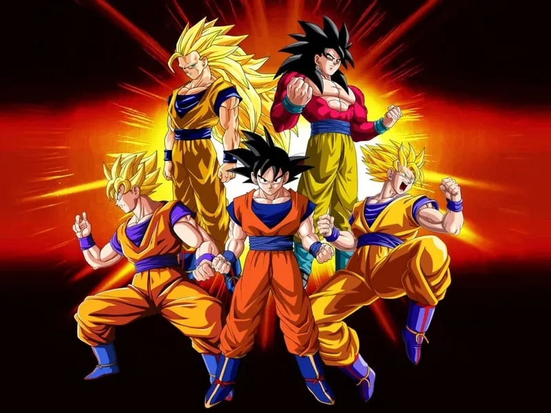 Chiêm ngưỡng ảnh goku 4k với độ phân giải cực cao dành cho máy tính