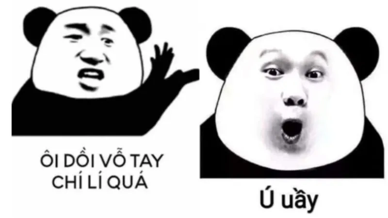 Góc thư giãn với chuyện cười weibo meme gấu trúc troll face