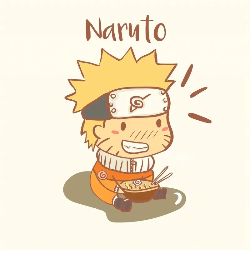 Hướng dẫn vẽ naruto ngầu chi tiết từng bước