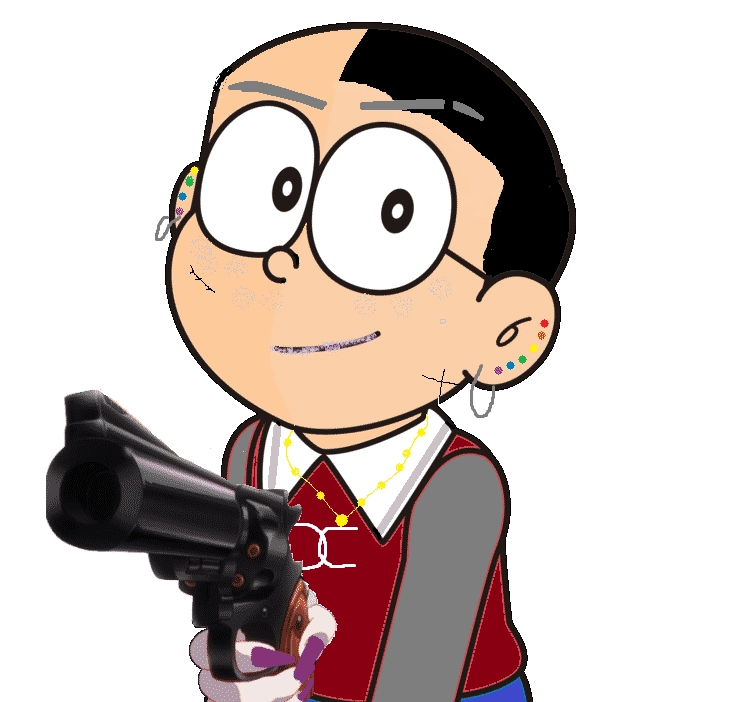 Ảnh Nobita cute khiến ai cũng phải thích thú