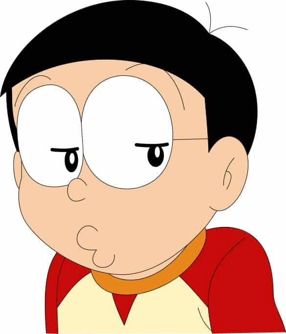 Hình Doraemon và Nobita ngầu đầy cá tính và mạnh mẽ