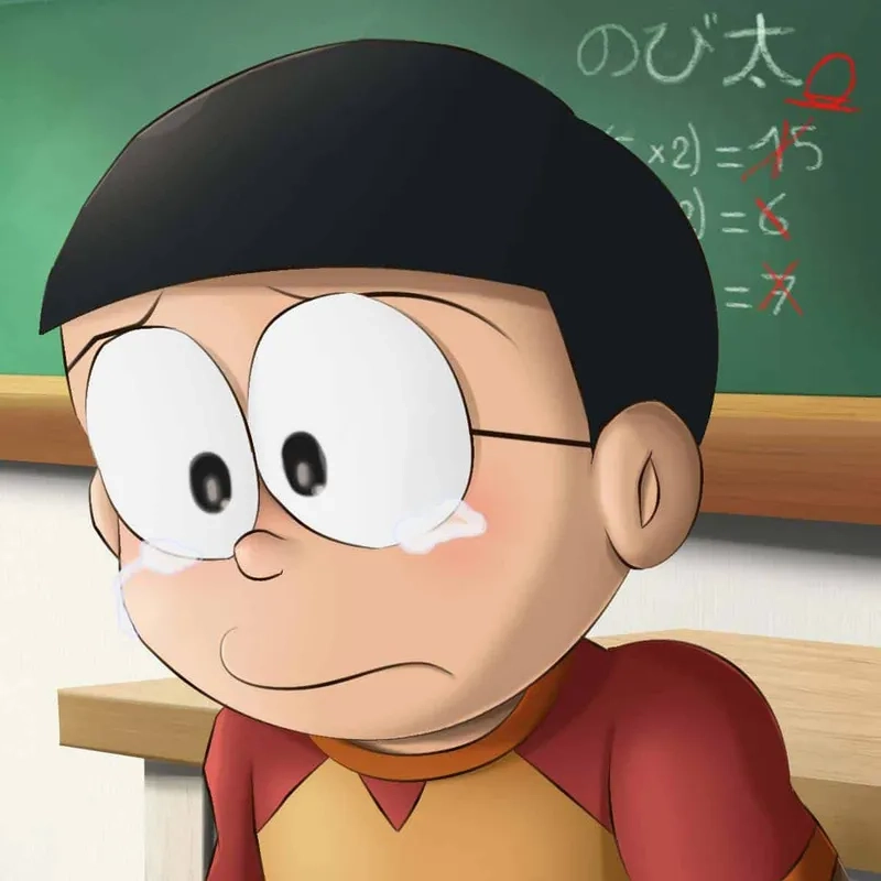 Vẽ Nobita ngầu với nét độc đáo đầy ấn tượng