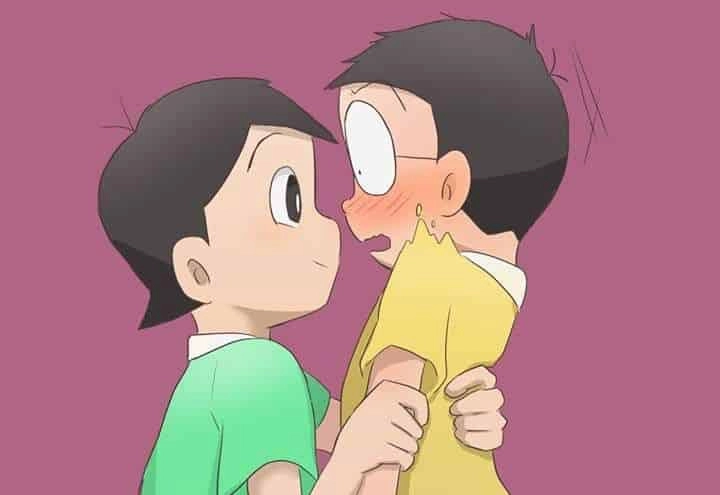 Hình Nobita Xuka ghi lại những khoảnh khắc đẹp