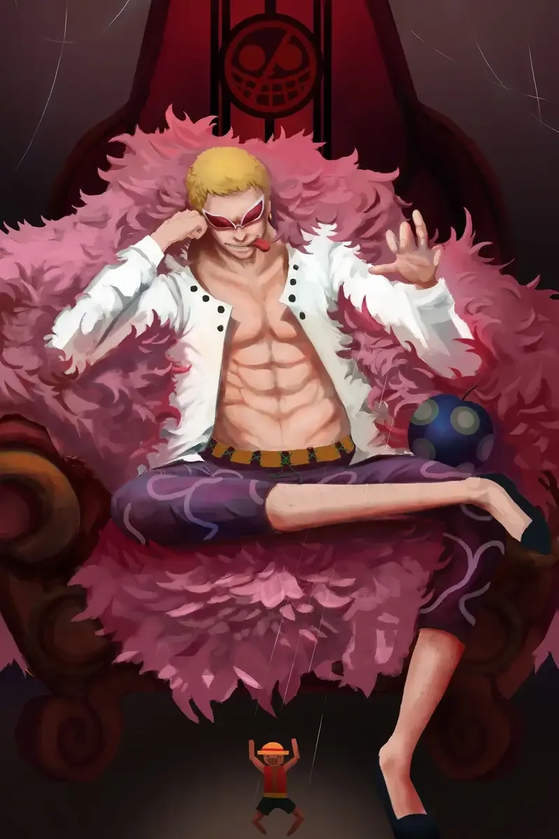 Đôi mắt bí ẩn của Doflamingo Eye sau kính râm