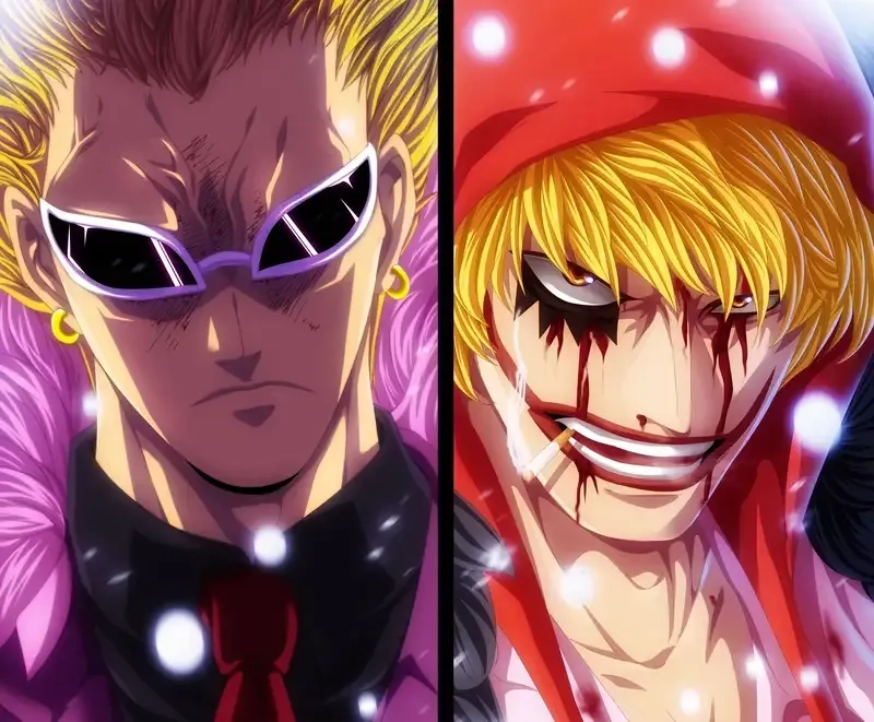 Bộ trang phục hồng nổi bật của Donquixote Doflamingo Costume