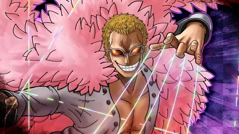 Chiếc kính râm đặc trưng Oculos Donquixote Doflamingo