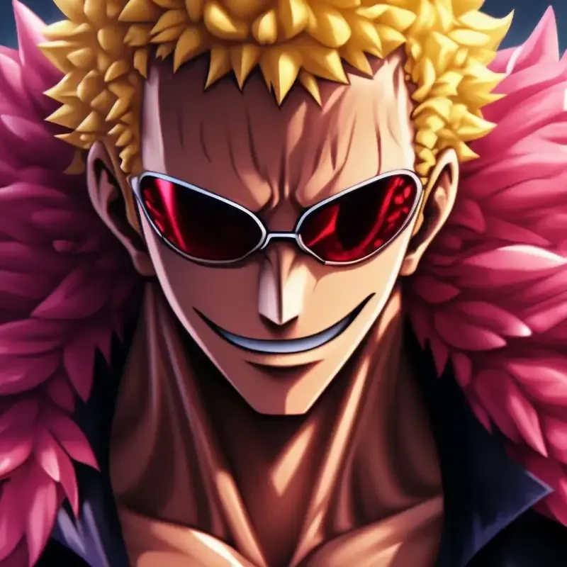 Ảnh đại diện cực ngầu Donquixote Doflamingo PFP