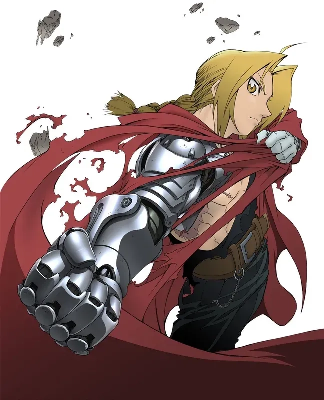 Cánh tay cơ khí của automail edward elric thật ấn tượng