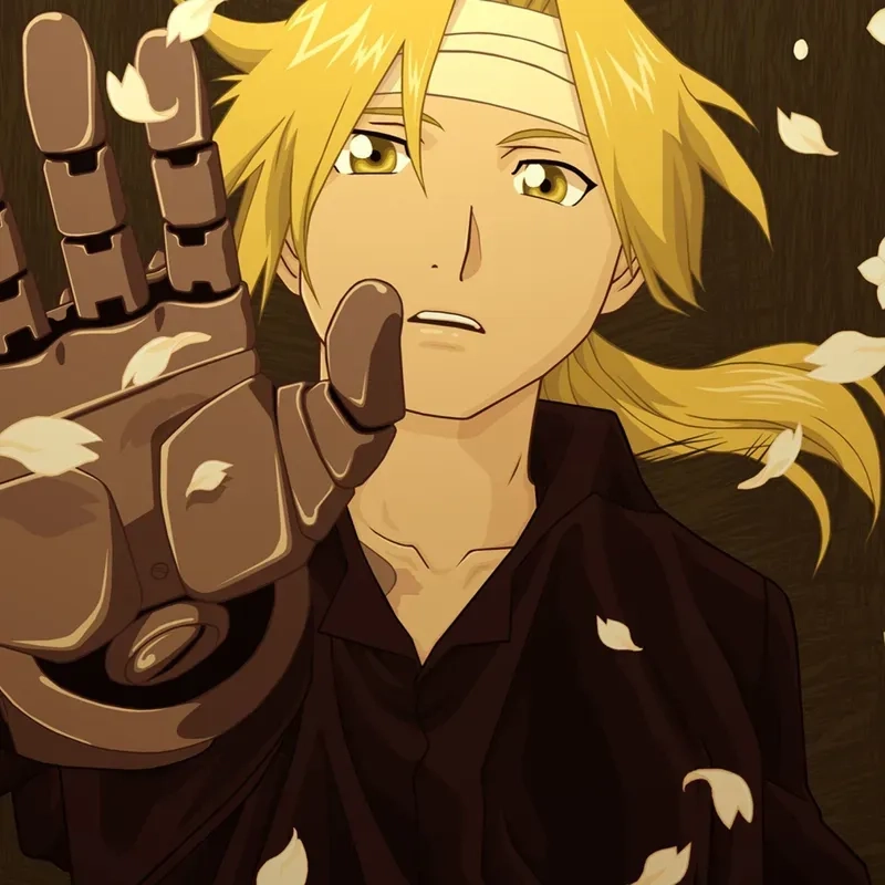 Tóc tết đặc trưng của edward elric braid