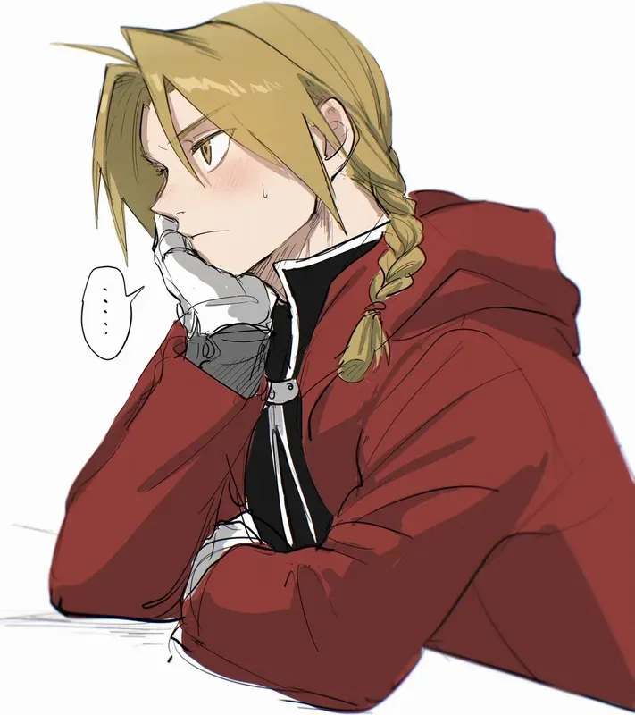 Phiên bản dễ thương của edward elric chibi