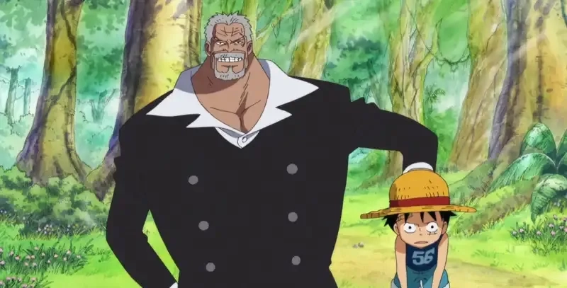 Garp vs Akainu khi công lý và tình cảm đối đầu trong trận chiến quyết định