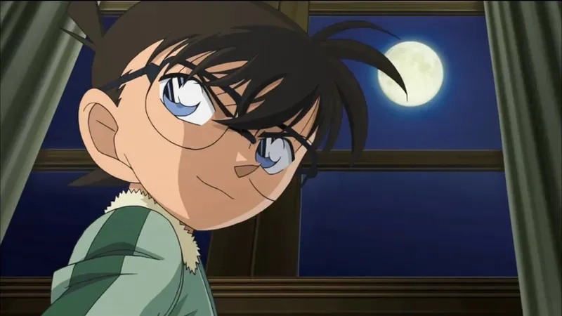 Khoảnh khắc lãng mạn của shinichi và ran cute khiến tim tan chảy