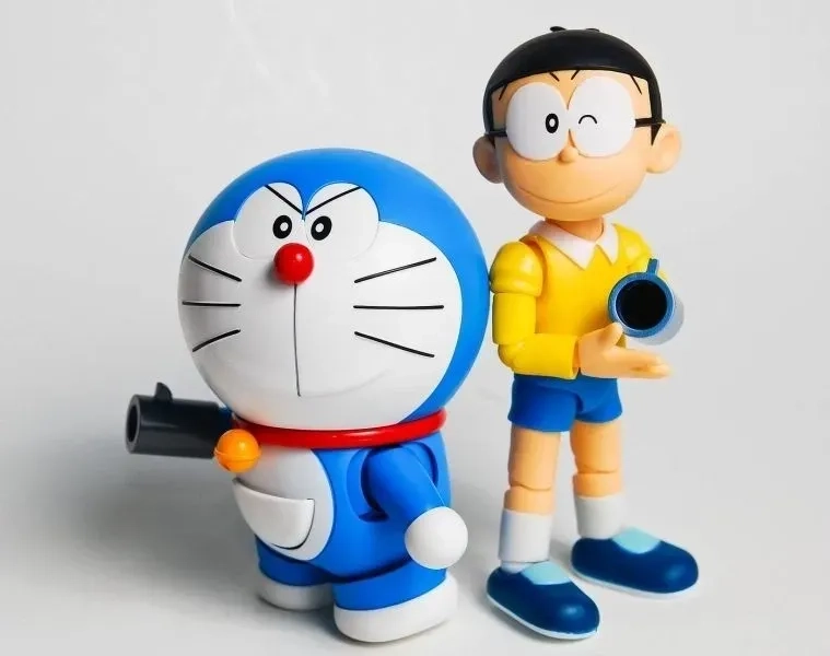 Ảnh của Doraemon và Nobita tái hiện những khoảnh khắc đáng nhớ