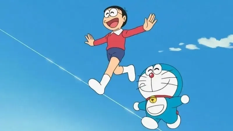 Hình Nobita và Doraemon cute ngộ nghĩnh và dễ thương