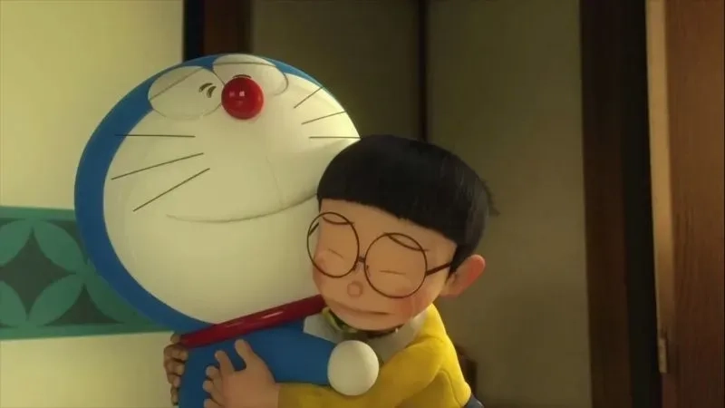 Hình Doremon và Nobita dễ thương ai cũng phải yêu thích