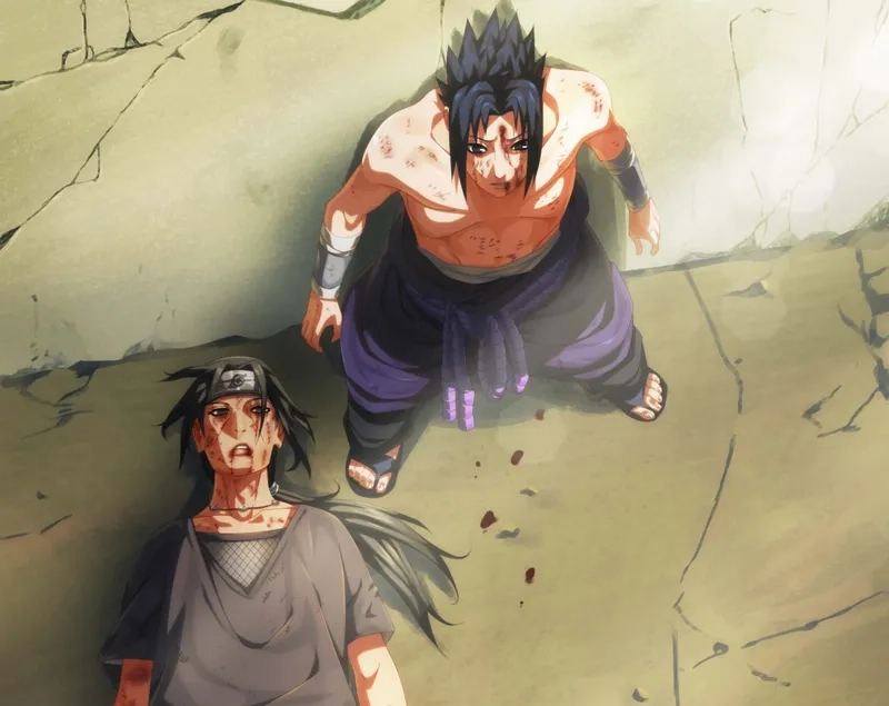 Chiêm ngưỡng hình itachi sharingan đầy bí ẩn