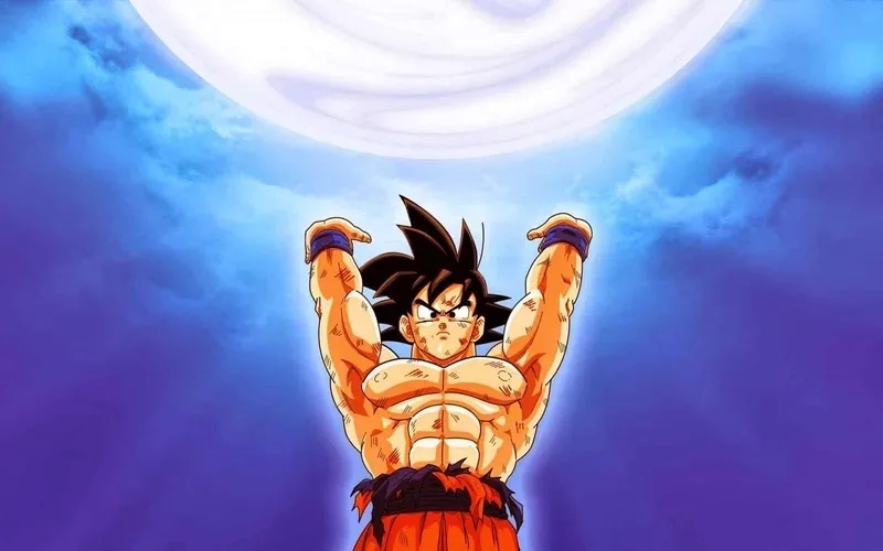 Chiêm ngưỡng hình nền Goku 3D cực chất cho điện thoại