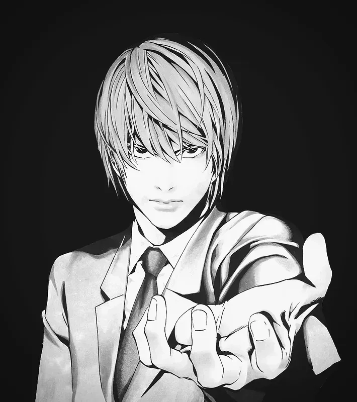 Light Yagami Meme hình ảnh kinh điển của anime