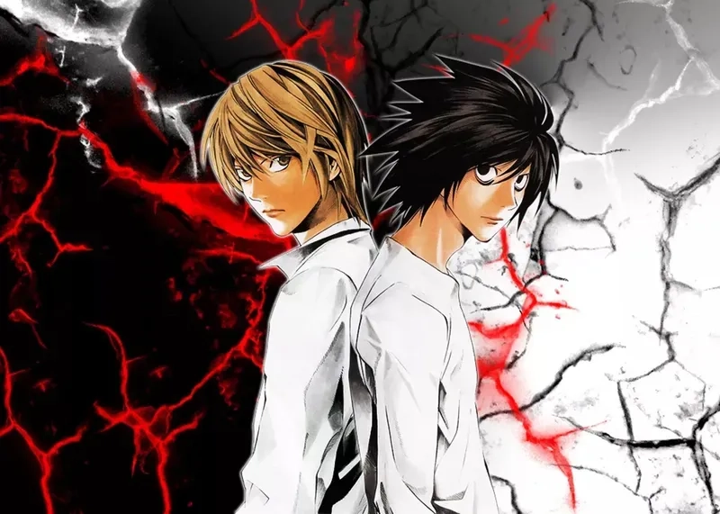 L Lawliet vs Light Yagami cuộc đối đầu trí tuệ đỉnh cao