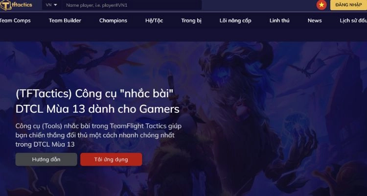 Lợi ích vượt trội của web check lịch sử đấu TFTactics 