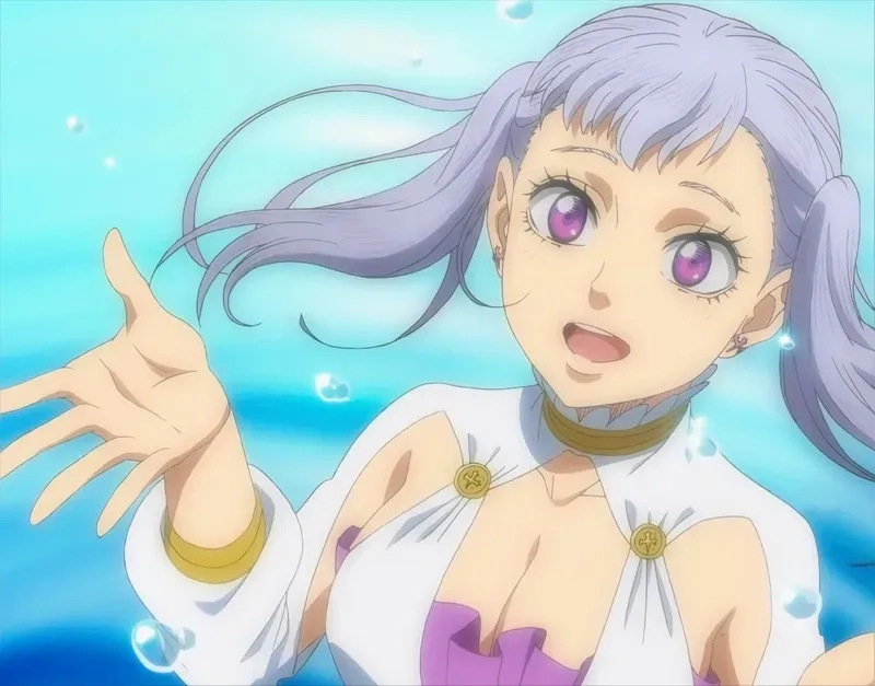 Black clover noelle silva chiến binh nước kiêu hãnh