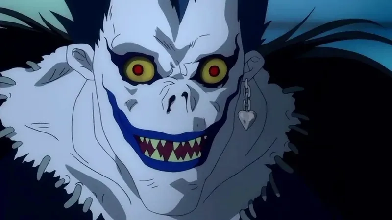 Death Ryuk hiện thân của thần chết trong truyện Death Note