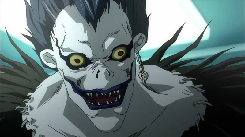 Evolution of Ryuk sự thay đổi tạo hình qua các phiên bản