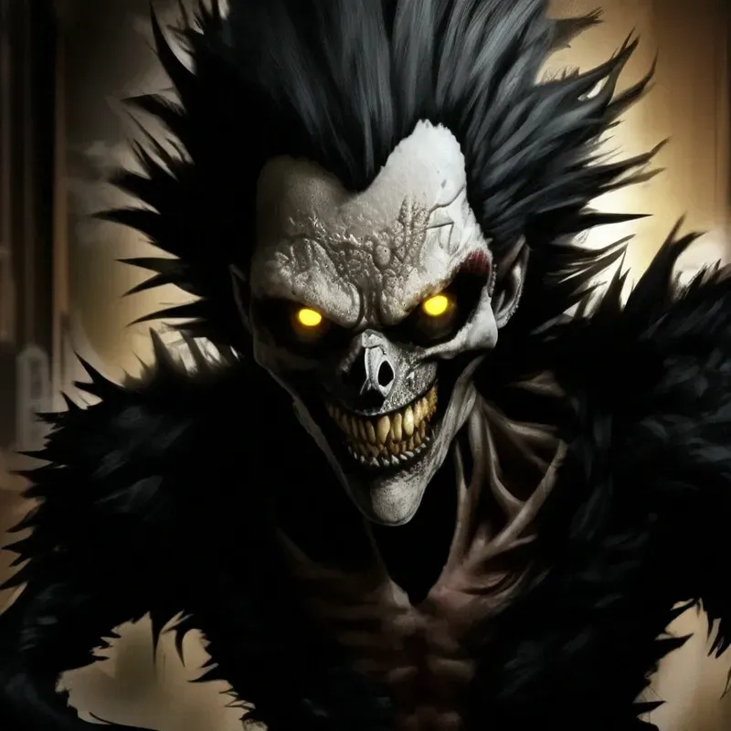 Ryuk 3D model mô hình chi tiết cho dân thiết kế và sưu tầm