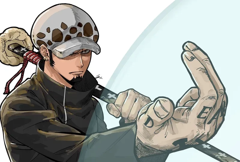 Trafalgar D Water Law Onigashima trận chiến quyết liệt tại Wano Quốc