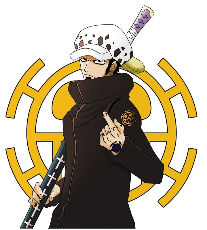 Trafalgar D Water Law Icon biểu tượng đại diện chất lừ của Law