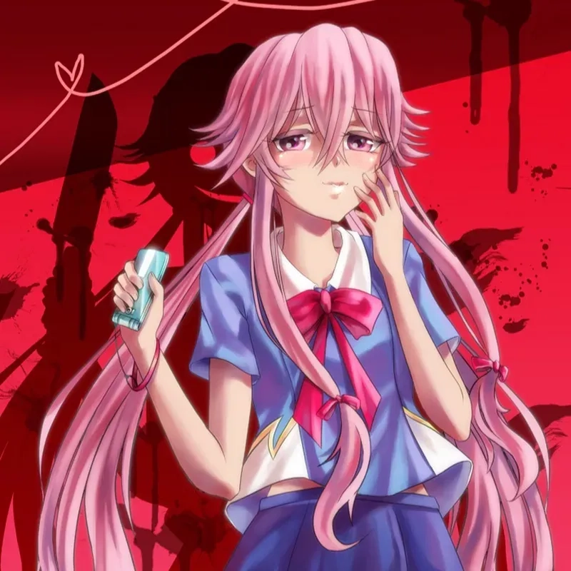 Tình yêu đầy bi kịch Yuki x Yuno trong Mirai Nikki khiến fan đau lòng