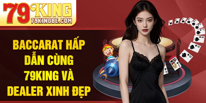 Baccarat hấp dẫn cùng 79king và dealer xinh đẹp
