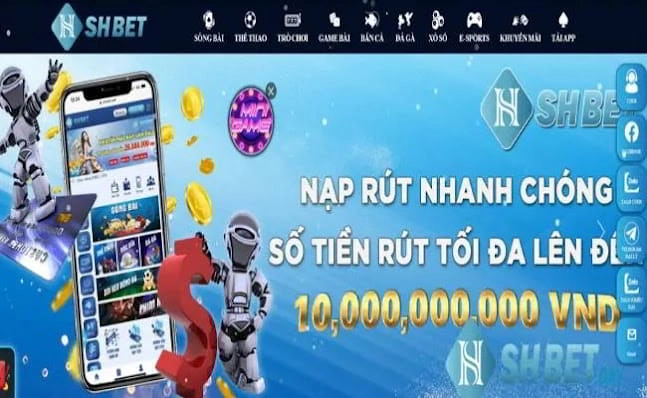  Hỗ trợ rút tiền nhanh 24/7 tại nhà cái Shbet.