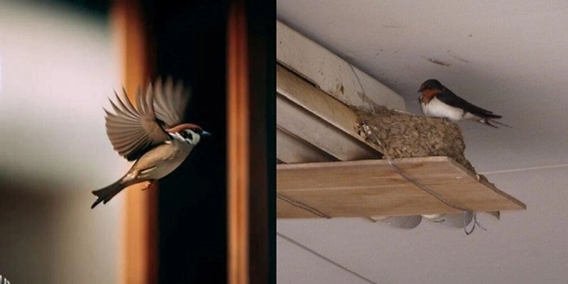 Mơ thấy chim bay vào nhà đánh con gì?