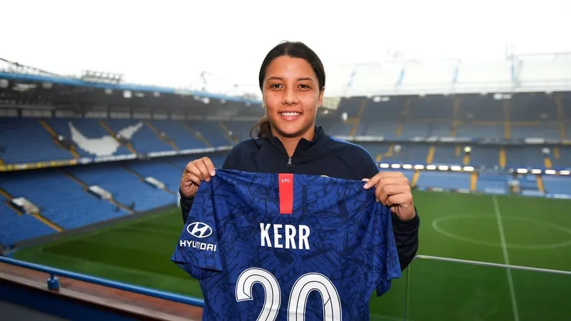  Sam Kerr ăn mừng bàn thắng tại World Cup 2019 – khoảnh khắc đưa tên tuổi cô lên tầm cao mới – Nguồn: Jun88.