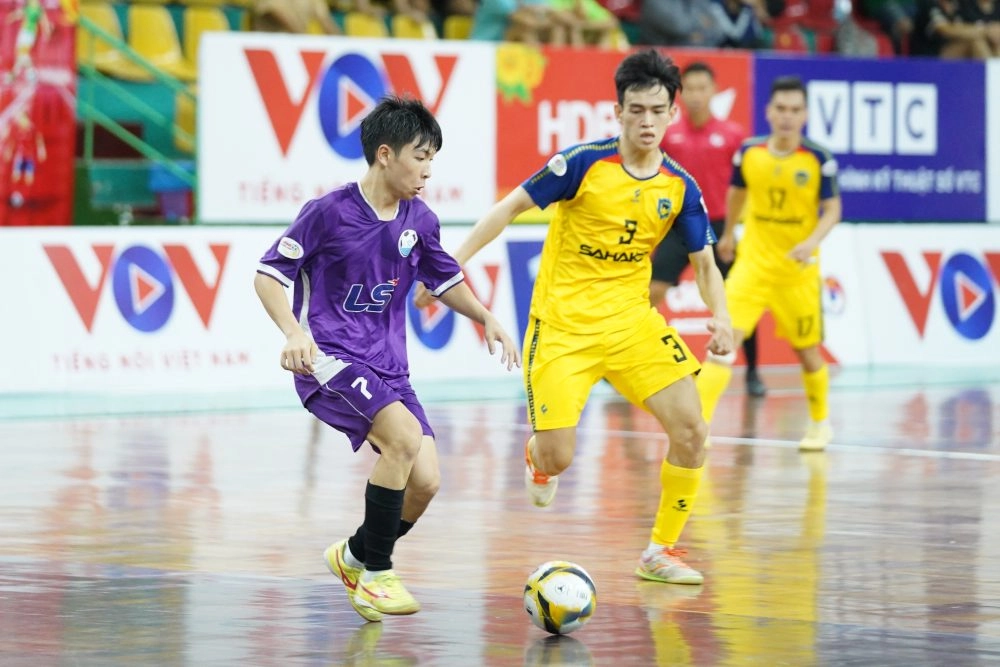  Khoảnh khắc căng thẳng tại chung kết Futsal Cúp Quốc gia – Nguồn: Jun88