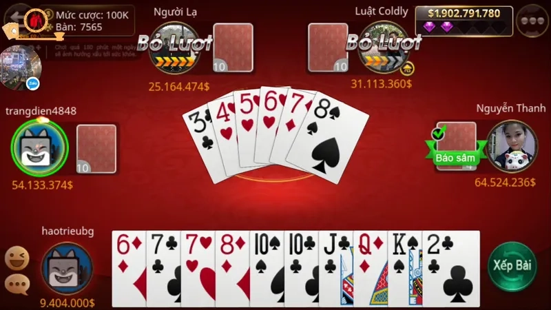  Tiến lên miền Nam tại cổng game Sunwin siêu nhanh, siêu cuốn.