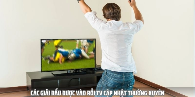 Các giải đấu được chuyên trang Vào Rồi cập nhật thường xuyên