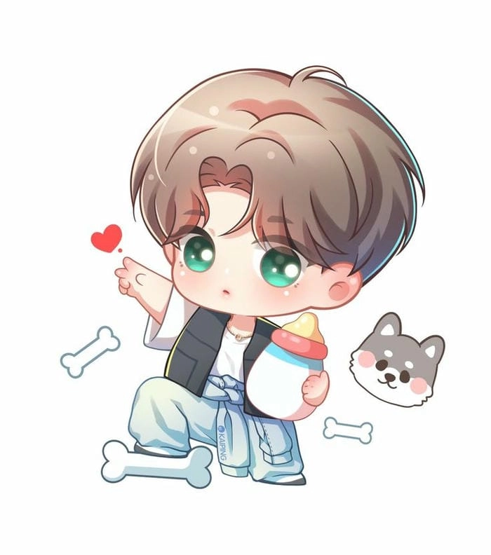 Tuyển tập siêu dễ thương ảnh chibi dễ thương