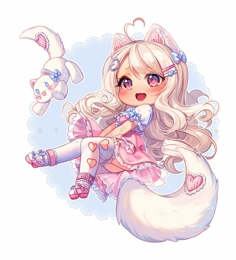 Chọn ngay bộ ảnh anime chibi nữ