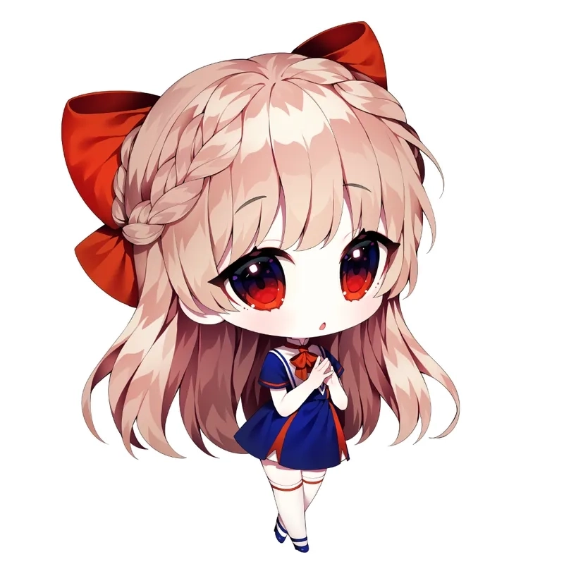 Góc đáng yêu của hình ảnh chibi dễ thương
