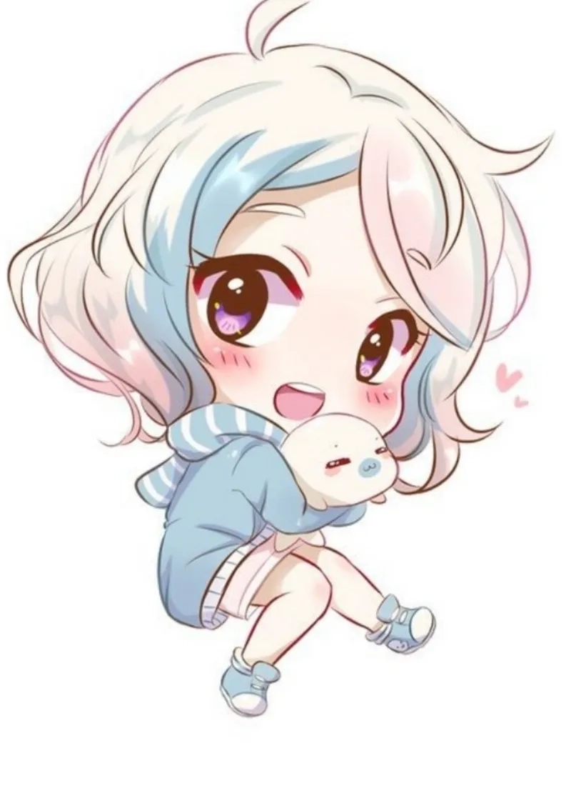 Góc dễ thương với hình con gái cute chibi